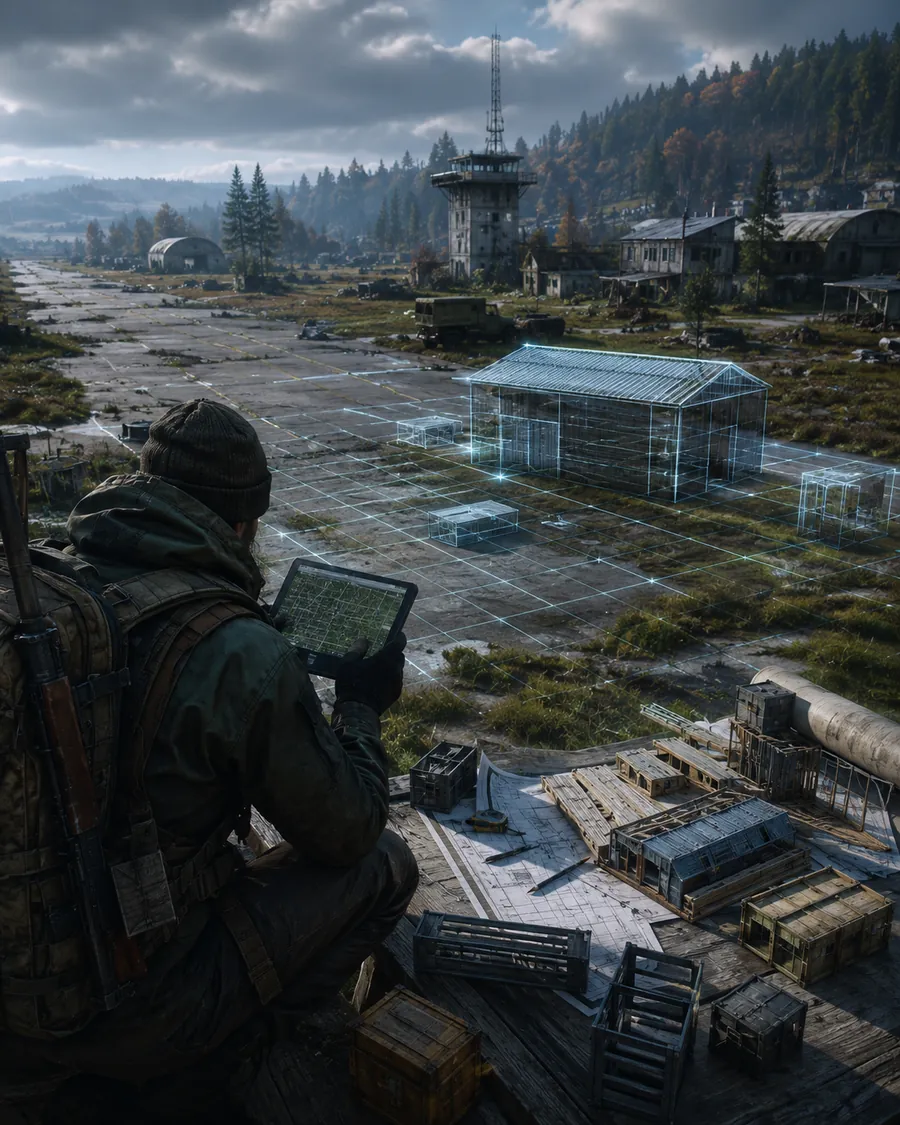 Como usar o mod DayZ Editor: colocar edifícios e exportar coordenadas