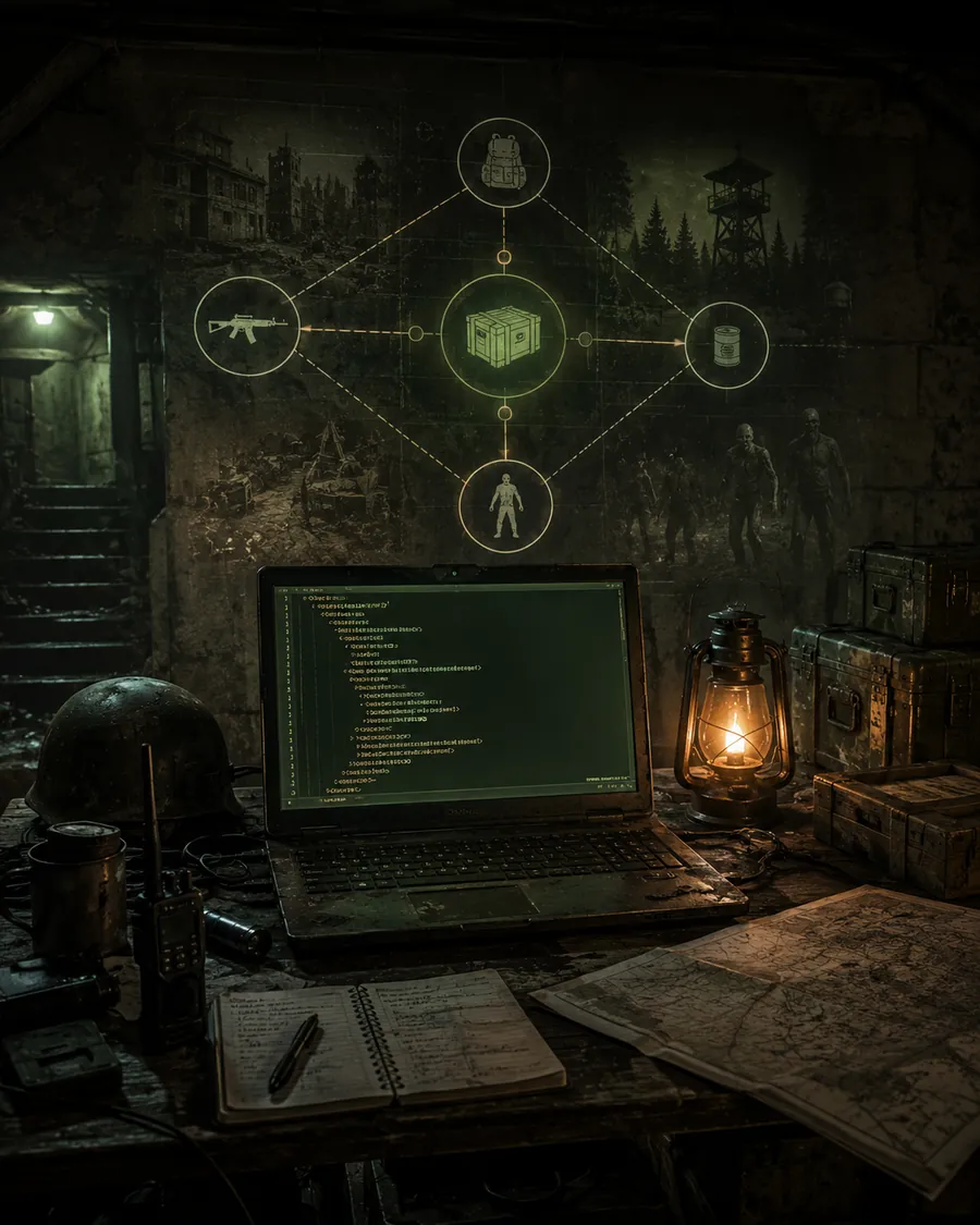 DayZ XML-Grundlagen: wie die Economy-Dateien zusammenpassen