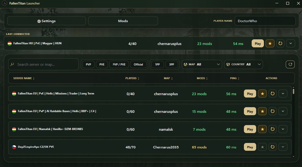 DayZ Titan Launcher preview