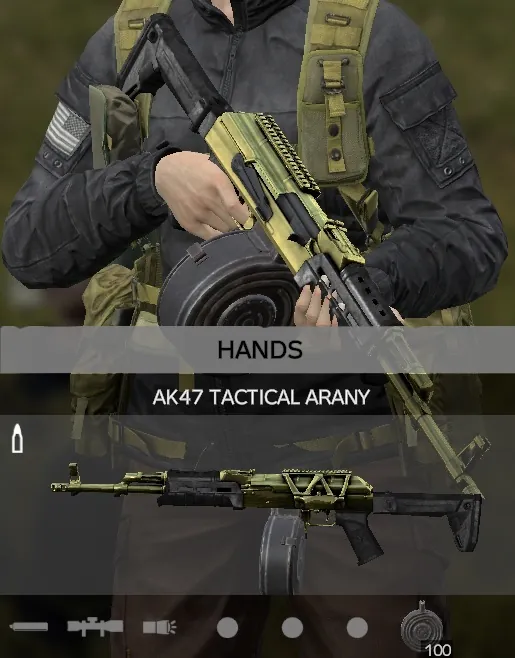 DayZ Weapon mod AK47 Tactical preview 04