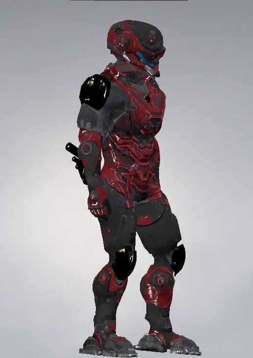 DayZ armor model mod Cyborg preview 02