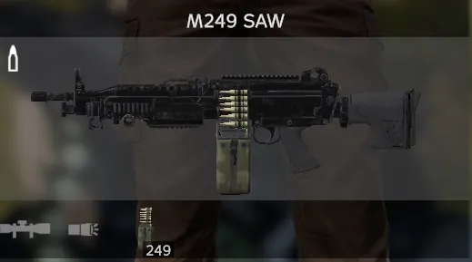 DayZ Weapon mod M249 SAW preview 03
