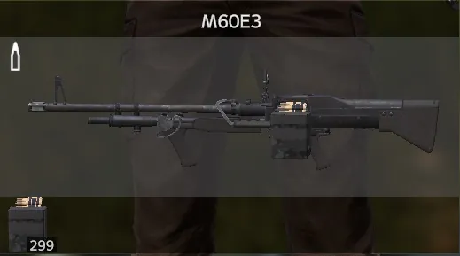 DayZ Weapon mod M60E3 preview 01