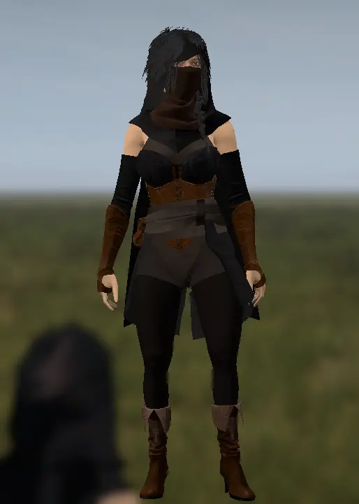 DayZ armor model mod Ninja Gril preview 02