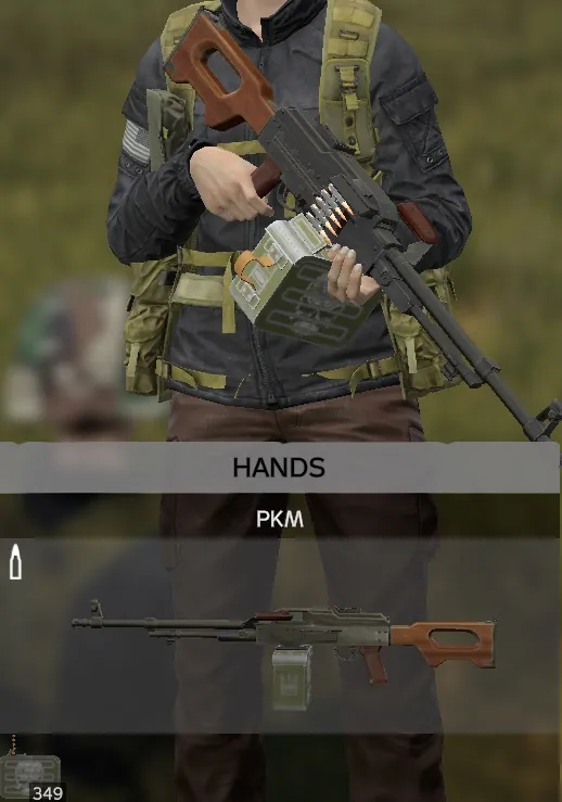 DayZ Weapon mod PKM preview 04