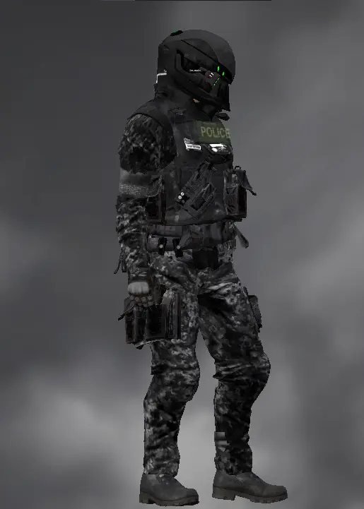 DayZ armor model mod Police preview 02